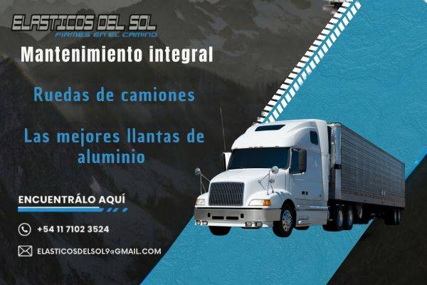 Mantenimiento integral de ruedas de camiones